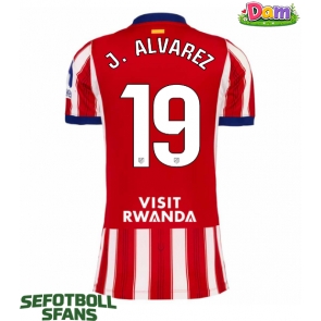 Atletico Madrid Julian Alvarez #19 Hemmatröja Kvinnor 2026-27 Kortärmad